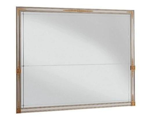 Spiegel Holzrahmen Wandspiegel Klassischer Designer Wand Möbel arredoclassic