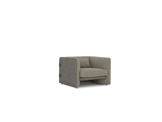 Luxus 2x Sessel Polstermöbel Wohnzimmer Einrichtung Modern Couchtisch Neu