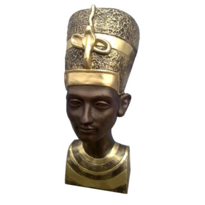 Ägyptische Figur Nofretete Büste Kunststoff Figuren Statuen Skulpturen Statue