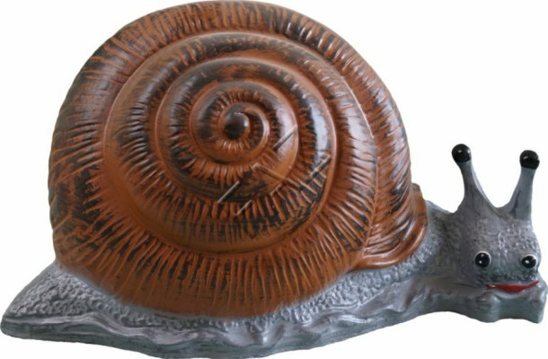 Design Schnecke Figur Garten Statue Skulptur Figuren Skulpturen Dekoration Neu