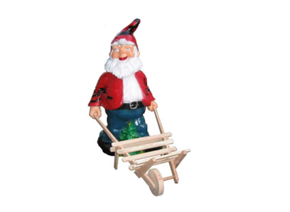 Garten Zwerg 95cm Statue Dekoration Figuren Statuen Figur Hand bemalt Neu