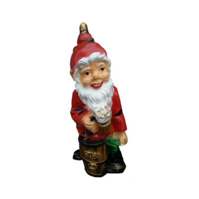 Garten Haus Dekoration Figur Statue Skulpturen Deko Figuren Zwerg Handarbeit K45