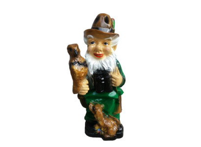 Garten Haus Dekoration Figur Statue Skulpturen Deko Figuren Zwerg Handarbeit K36