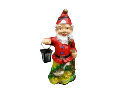 Garten Haus Dekoration Figur Statue Skulpturen Deko Figuren Zwerg Handarbeit N15