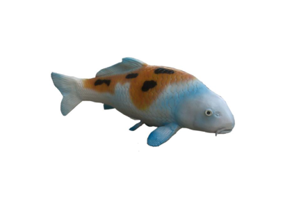 Fisch Dekorative Statue Garten Figuren Statuen 40 cm Lebensgroß Figur Plastik