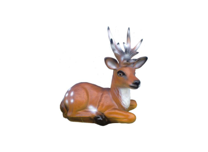 Hirsch Wald Figur Statue Garten Dekoration Skulptur Deko Skulpturen