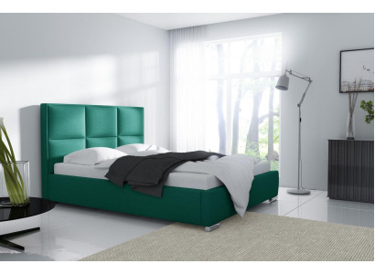 Bett Bettrahmen Grün Doppel Hotel Schlafzimmer Betten Möbel Einrichtung Design