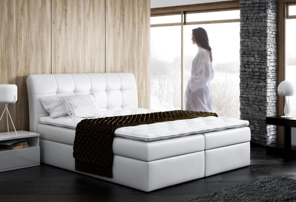 Bettkasten Bett Schlafzimmer Betten Boxspringbett Textil Design Doppel Hotel Neu