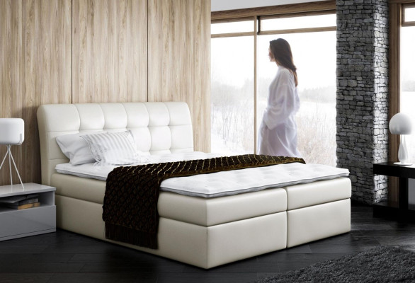 Bettkasten Bett Schlafzimmer Betten Boxspringbett Textil Design Doppel Hotel Neu
