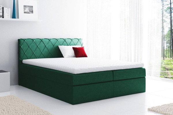 Boxspringbett Doppelbett Ehebett Bettgestell Bett Polsterbett Betten 200x200cm