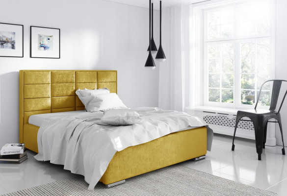 Bettrahmen Stoff Textil Design Doppel Hotel Modern Bett Schlafzimmer Betten Neu