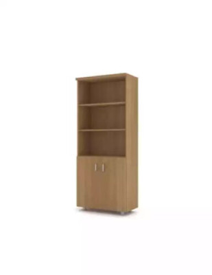 Büromöbel Holz Aktenschrank Braun Regal Schrank Arbeitszimmer Büro
