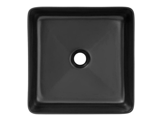 Waschtisch Schwarzer Keramik Aufsatz Tisch Platte Waschbecken Becken Aufsetzen