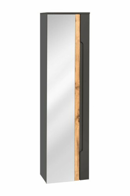 Design Badezimmer Möbel Bad 5 tlg. Set Garnitur Schrank Waschbecken Beleuchtung