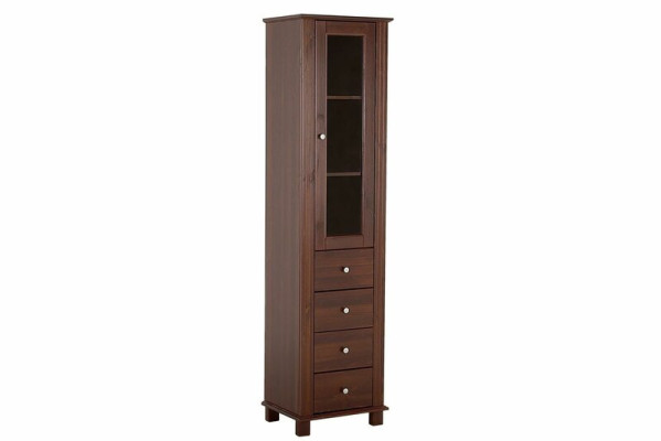 Hochwertiger Badezimmer Schrank Hochschrank Dekorative Holz Badmöbel Luxus