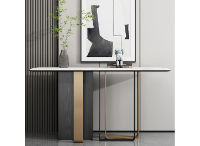 Designer Holz Konsolentisch Tisch Konsole Modern Wohnzimmer Konsole