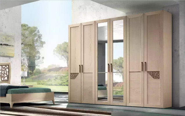 Kleiderschrank Schlafzimmer Material Holz Schrank Holz Modern neu