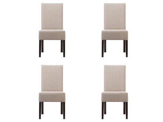 4x Stuhl Set Polster Sitz Stühle Garnitur Wartezimmer Kanzlei Praxis Lounge