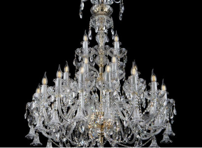 Bohemia Kristall Kronleuchter Lampe Decke Leuchte Lampe Decke Kronleuchter