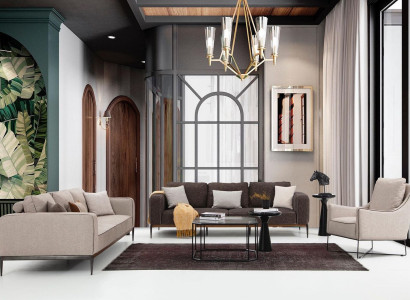 Sofagarnitur 221 Sitzer Sofa Garnitur Beige Sofas Sessel Modern Set