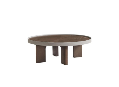 Moderner Runder Couchtisch Designer Braune Couchtische Wohnzimmer Tisch
