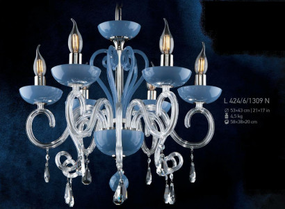 Bohemia Kronleuchter Hängeleuchte Kristall Lampen Lichter Deckenleuchte