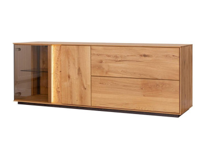 Braune Holz Kommode Wohnzimmer Kommoden Luxus Schubladen Sideboard Neu