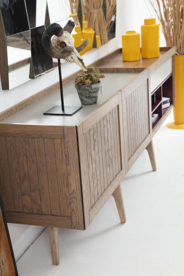 Esszimmer Gruppe Esstisch Stühle Sideboard Tisch Holz Set 8tlg Weiß