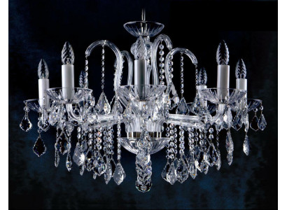 Kronleuchter Lampe Lampen Kristall Lichter Bohemia Deckel Kronleuchter