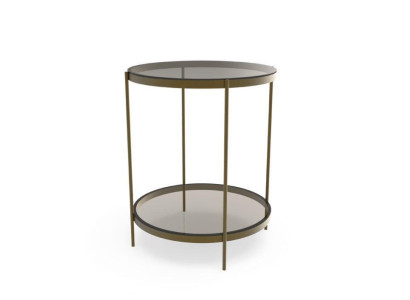 Beistelltisch Glass stilvolle neu luxuriöse modern Grau Couchtisch Neu