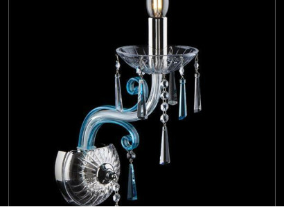 Wandleuchte Bohemia Kronleuchter Antikstil Wandleuchte Leuchten Blau