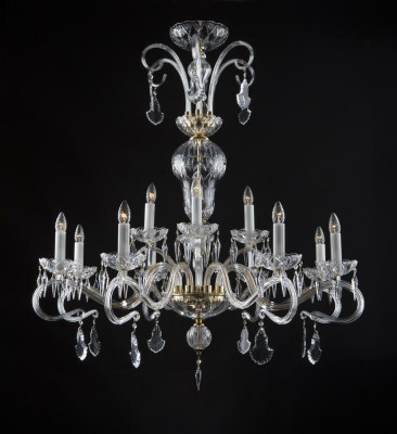 Kristall Kronleuchter Lampe Hängeleuchte Bohemia Deckenleuchte