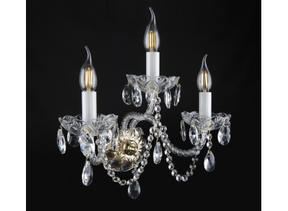 Wandleuchte Bohemia Luster Antik Stil Kronleuchter Wand Lampen Wandlampe Neu