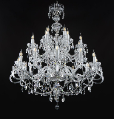 Kristall-Lampe Kronleuchter Hängeleuchte Bohemia Deckenleuchte