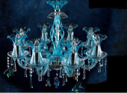 Kristall Kronleuchter Hängeleuchte Deckenleuchte Bohemia Lampe