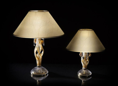 Tischleuchte Antik Stil Kronleuchte Tisch Lampe Leuchte Lampen Kristall Leuchten