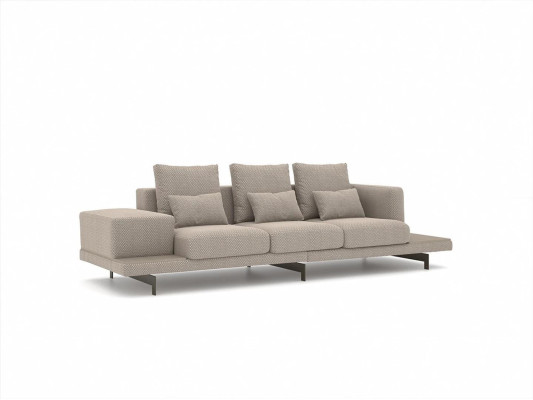 Wohnzimmer Sofa Dreisitzer Couch Polstermöbel Luxus Textil Einrichtung Neu