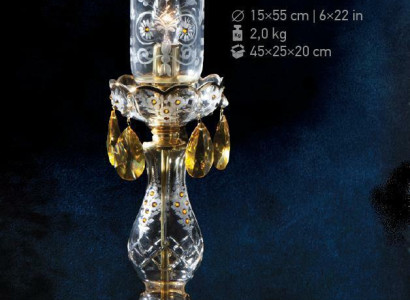 Tischleuchte Antik Stil Tisch Lampe Leuchte Lampen Kristall Leuchten Kronleuchte