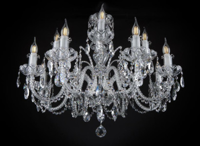 Kronleuchter Kristall Leuchte Lampe Bohemia Deckenleuchte Hängelampe