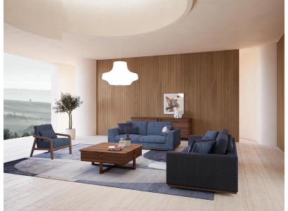 Sofagarnitur Zweisitzer Sofa Couch Sessel Polstersofa Modern Stoffsofa Neu