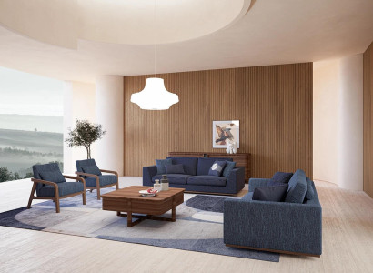 Wohnzimmer Modern Stoffsofa Zweisitzer Sofa Couch Luxus Design Einrichtung