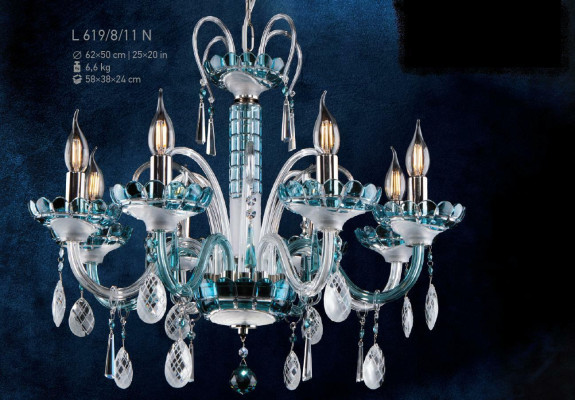 Kristall Leuchte Kronleuchter Lampe Abdeckung Bohemia Decke