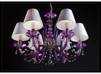 Pendelleuchte Deckenleuchte Deckenstrahler Spot Kronleuchter Bohemia Ampelschirm