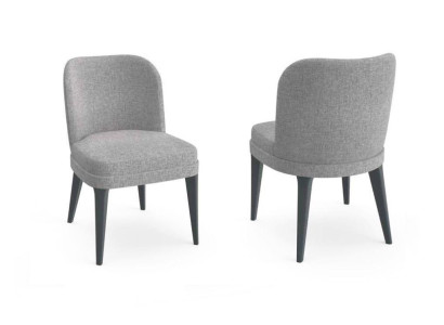 Esszimmerstuhl Luxus Modern Stühle Textil Design Stuhl Möbel Lehnstuhl