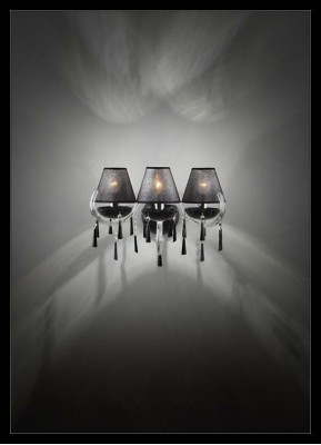 Wandleuchte Bohemia Classic Wandleuchter Doppel Wandlampe Neu