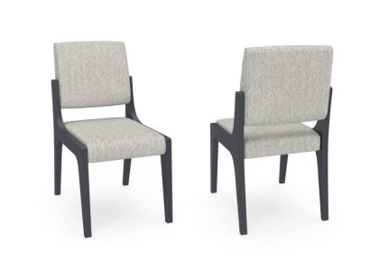 Grau Stuhl Esszimmer Luxus Möbel Design Elegantes Stühle Modern Holz Neu 