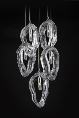 Kristall Kronleuchter Deckenleuchte Hängelampe Licht Elite Bohemia Muscheln