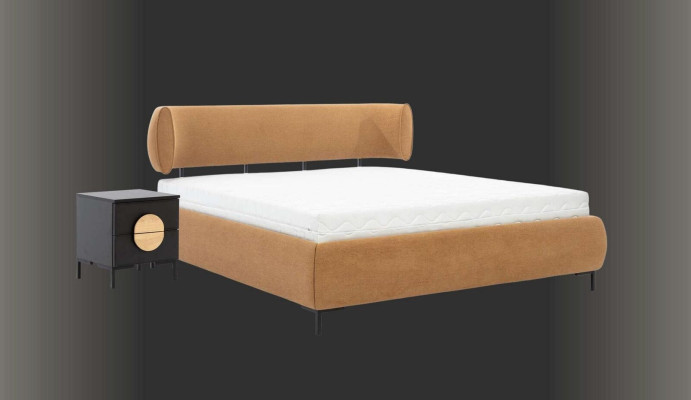 Nachttisch Grau Schlafzimmer Elegantes Tisch Luxus Holz Möbel Beistelltisch