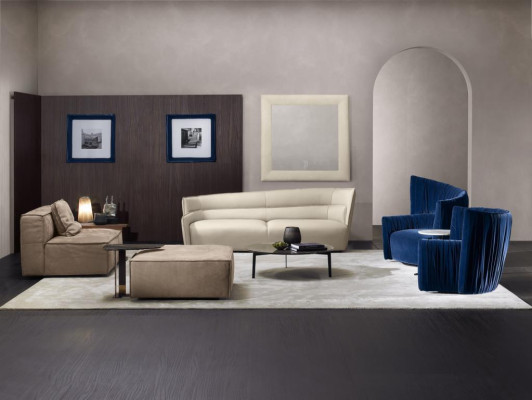 Luxus Sofagarnitur Sofa Garnitur Sofas 3+1 Sitz Sessel PRIANERA Sitzgruppe