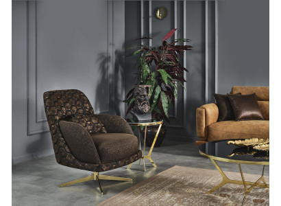 Wohnzimmer Sessel Design Couch Luxus Polster Möbel Einsitzer Möbel